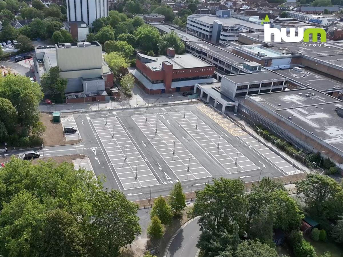 Fareham's New Surface Car Park Transformation